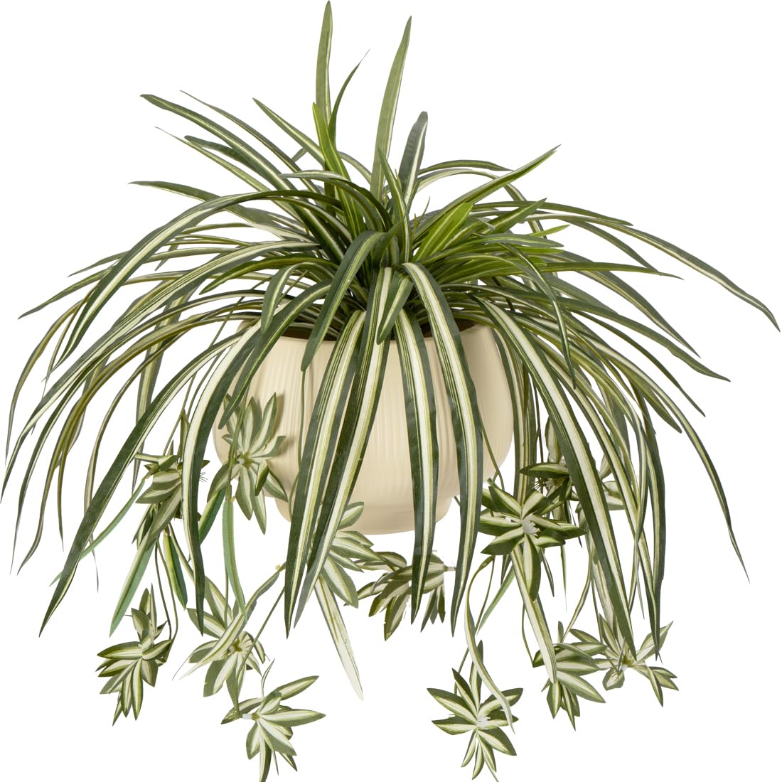 Spider Plant Hanging - 4 Pezzi di Piante Artificiali a