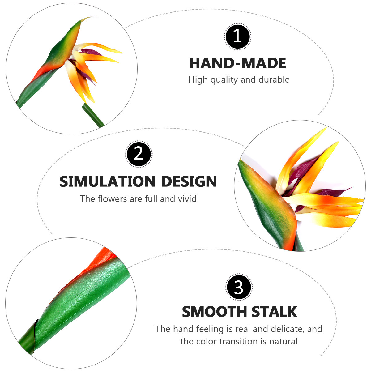 Fiore Artificiale di Strelitzi - Bird Paradise Strelitzia recensione e prezzo